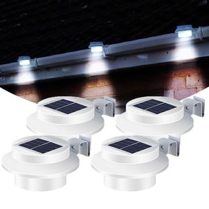 Garden Waterproof Outdoor Solar Security Wall Lamp 3 LED