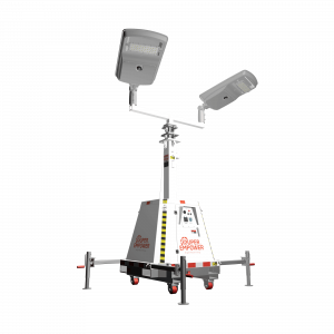 SUPER EMPOWER TWINKO dual-head solar light tower