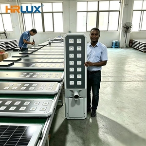 150W 200W All-in-one LED Solar Street Light IP66 Commercial Parking Lot Road Lamp