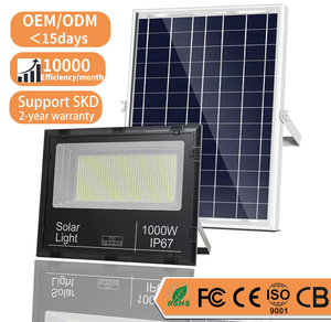 Unlimited Dimming IP67 Outdoor Solar Flood Street Light