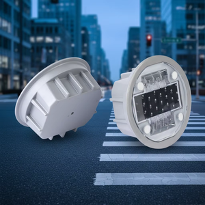 Solar Powered IP68 Cat Eye Road Studs Buried Lights