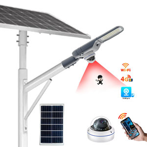 BBIER Solar Wifi 4g Outdoor Ip67 Solar Public Lighting With Camera
