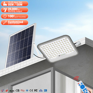 ZY Industrial Outdoor Solar LED Flood Light LiFePO4