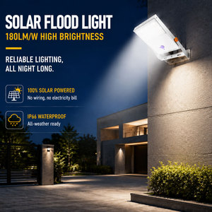 Energy Saving DLC Listed 20W 40W 60W Solar Flood Light