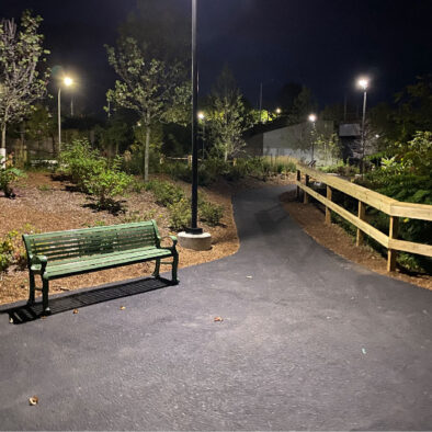 SOLTECH Eco-friendly solar park lighting in public park