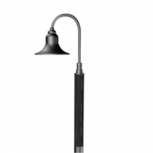 ELIO cylindrical vertical solar PV module light